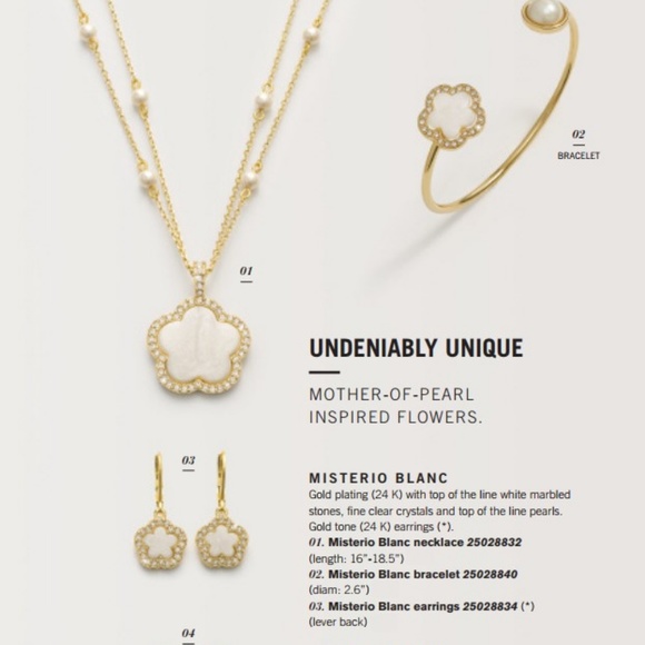 YANBAL Gold color Jewelry Set - Picture 7 of 7